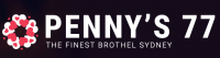 Penny’s 77 Gentlemen’s Club Company Logo